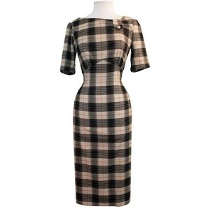 Plus Size Stop Staring Plaid Daniela Dress Size 14